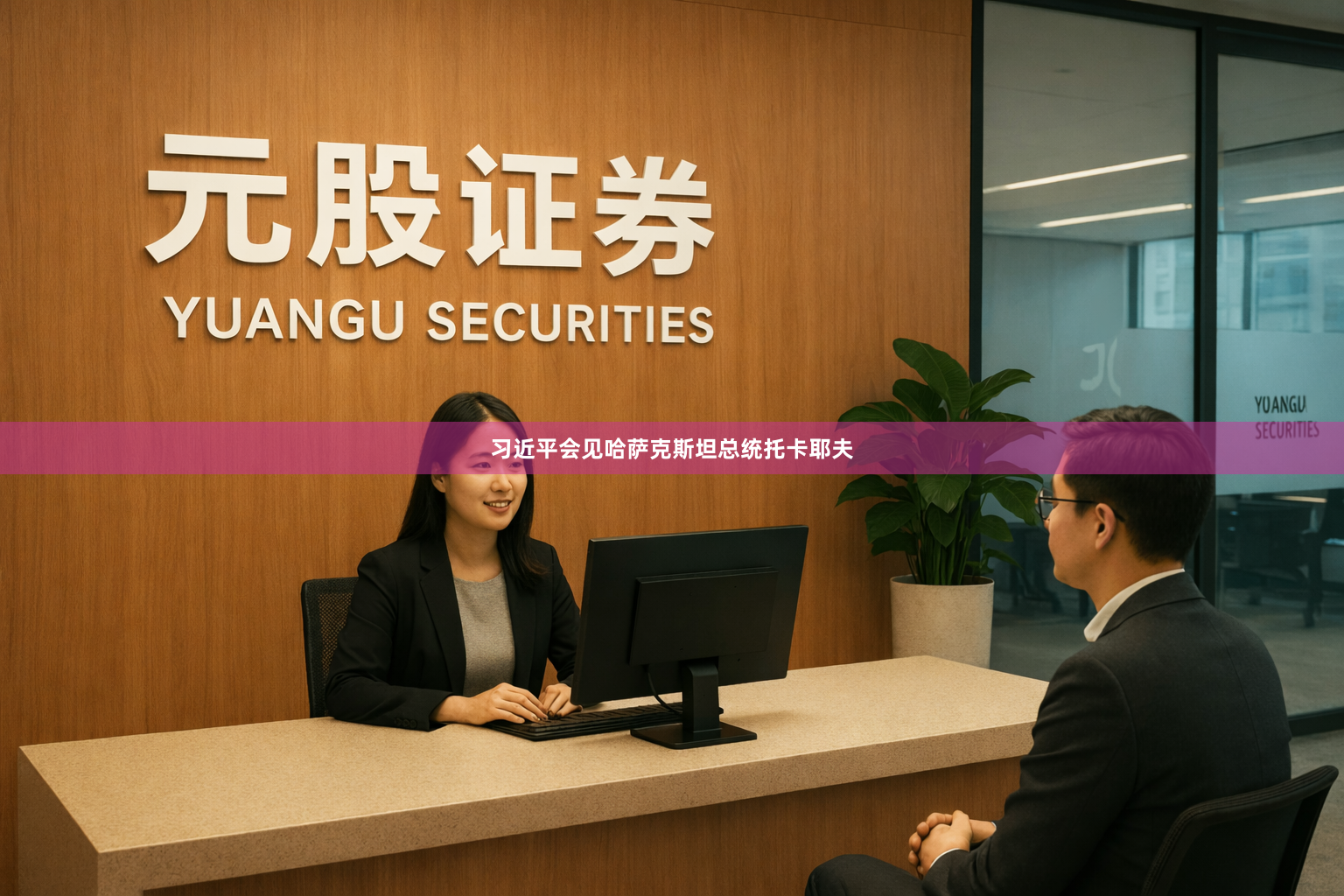 习近平会见哈萨克斯坦总统托卡耶夫