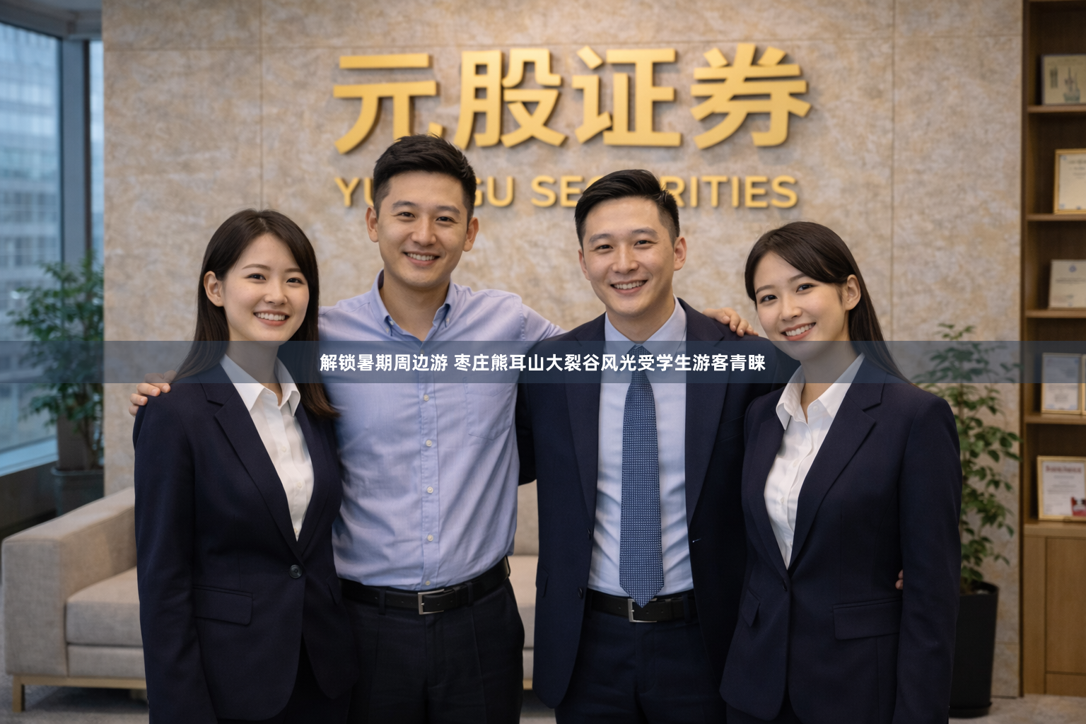 解锁暑期周边游 枣庄熊耳山大裂谷风光受学生游客青睐